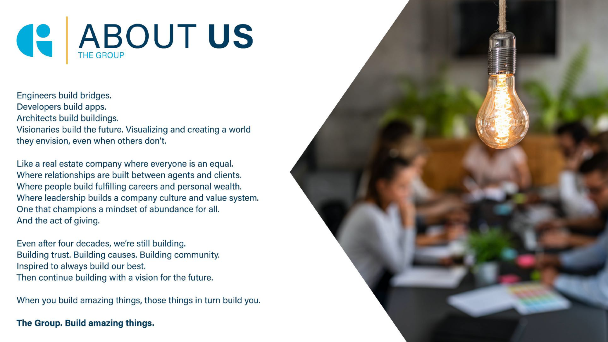 About Us - The Group